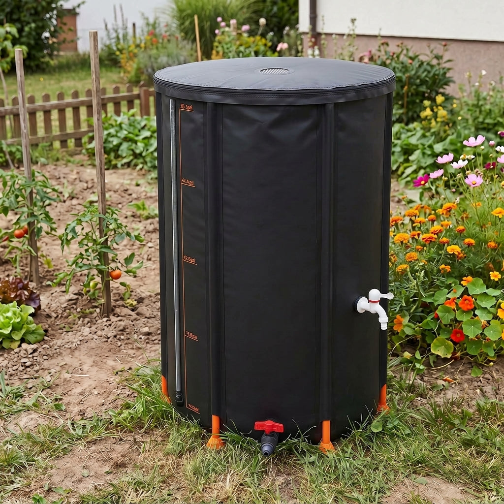 Récupérateur d'eau de pluie pliable 250L | Ecosium