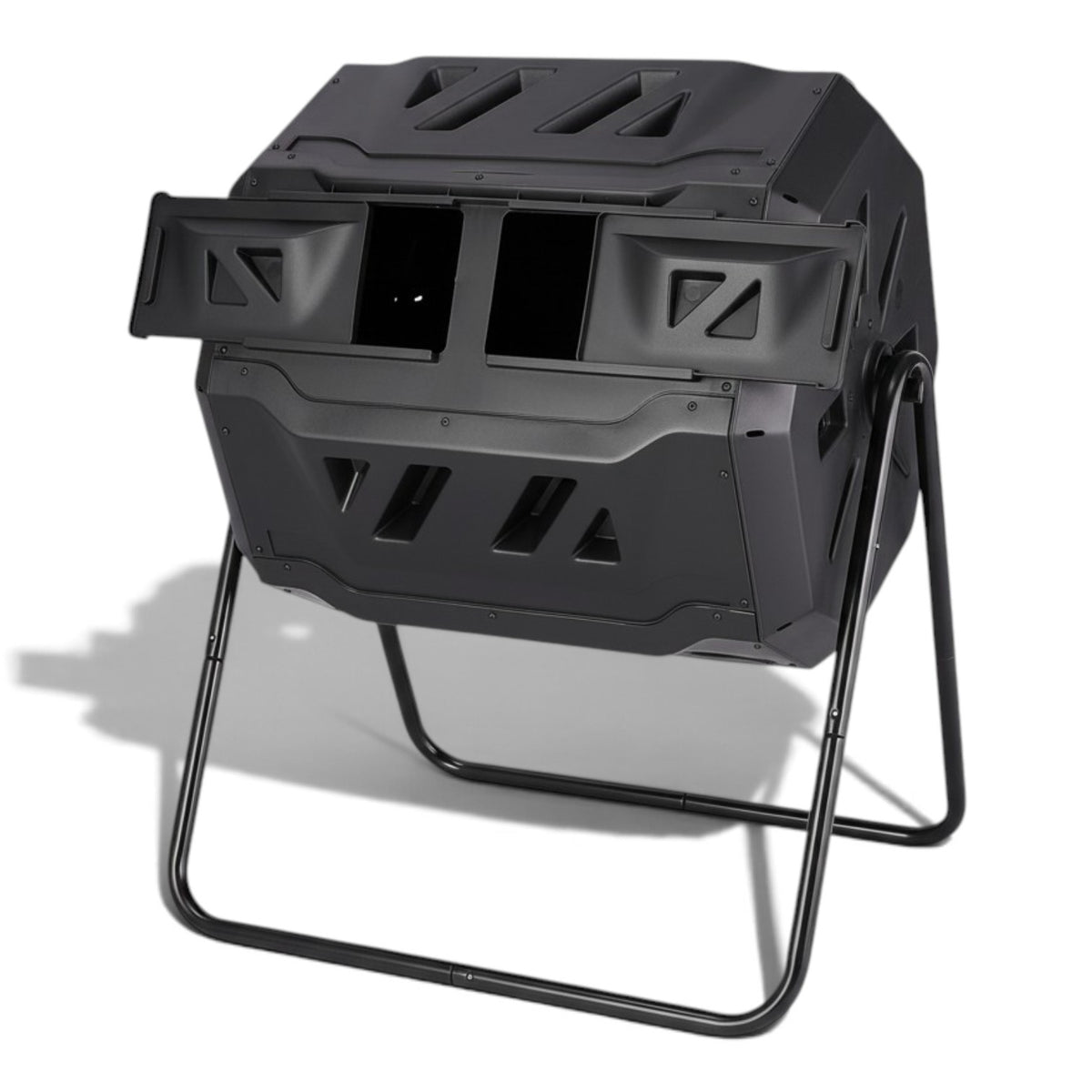 Composteur rotatif double chambre 163L | Ecosium